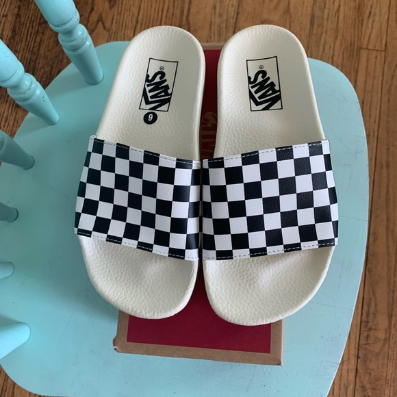 vans slides sizing
